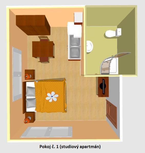 Cerny Kocour Apart Hotel Sarovy Esterno foto